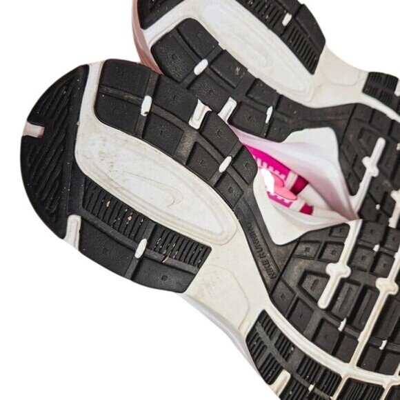 Nike Womens Running Shoes Sz 7.5 White &‎ Pink Mesh Athletic Sneakers Active - Picture 12 of 16